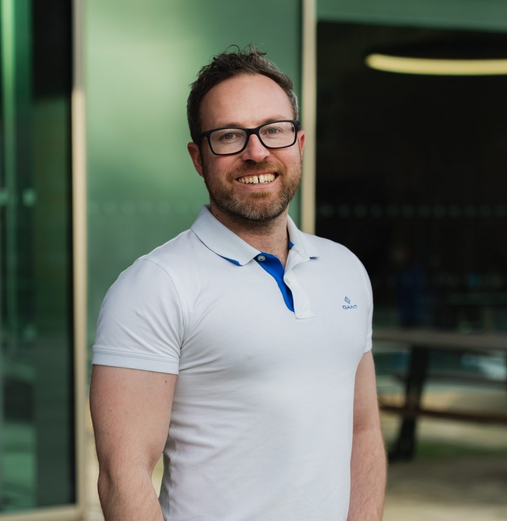 Dr Sam Giles, sport and performance psychology researcher and founder of Headsets Golf Lab.
